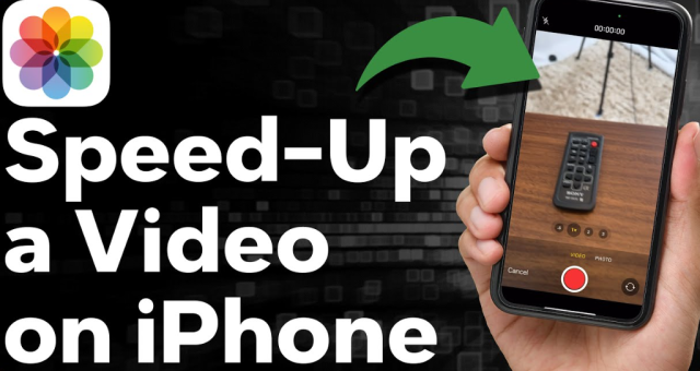 How to speed up a video on iphone