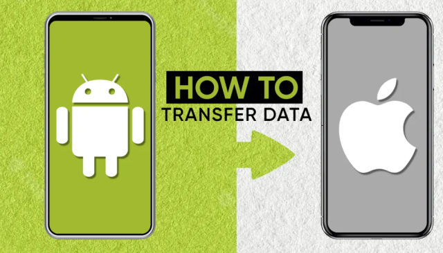 How to transfer data from android to iphone